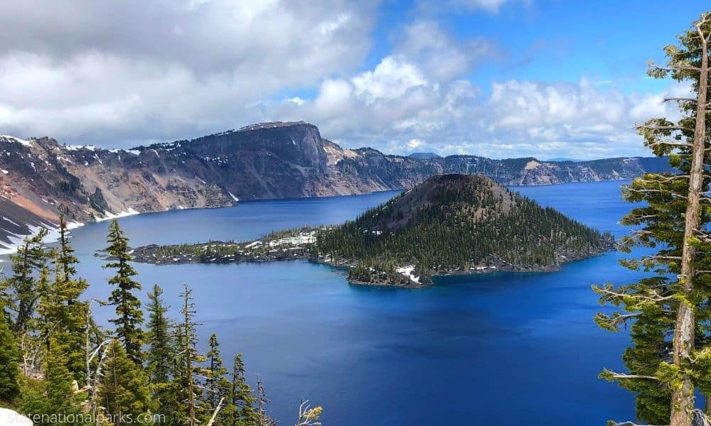 Crater Lake National Park In Oregon