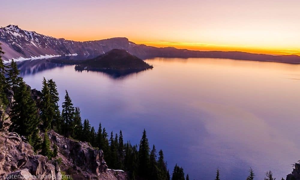 Christmas Vacation - Camping in Crater Lake National Park