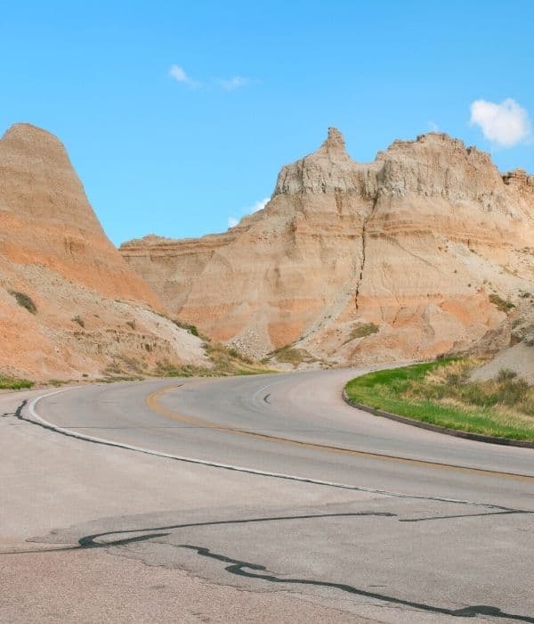 Badlands National Park in South Dakota